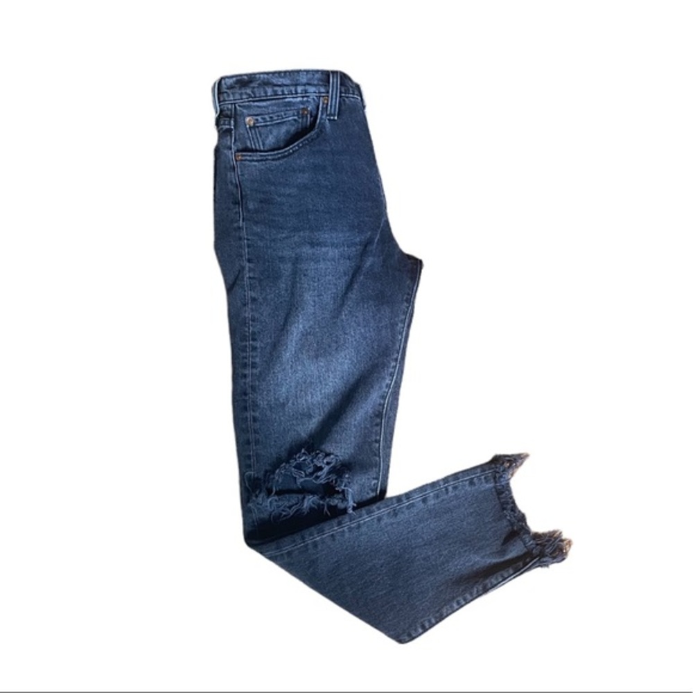 Euc faded black levis 501 S size 26